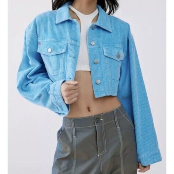 Urban Outfitters Jackets & Blazers - Urban Outfitters BDG Medium Women's Corduroy Jacket Carissa Cropped NWT